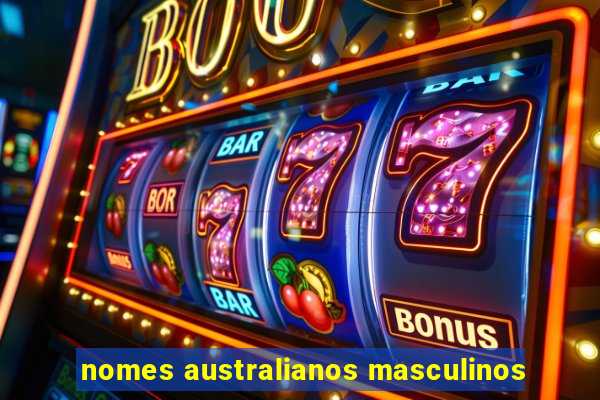 nomes australianos masculinos